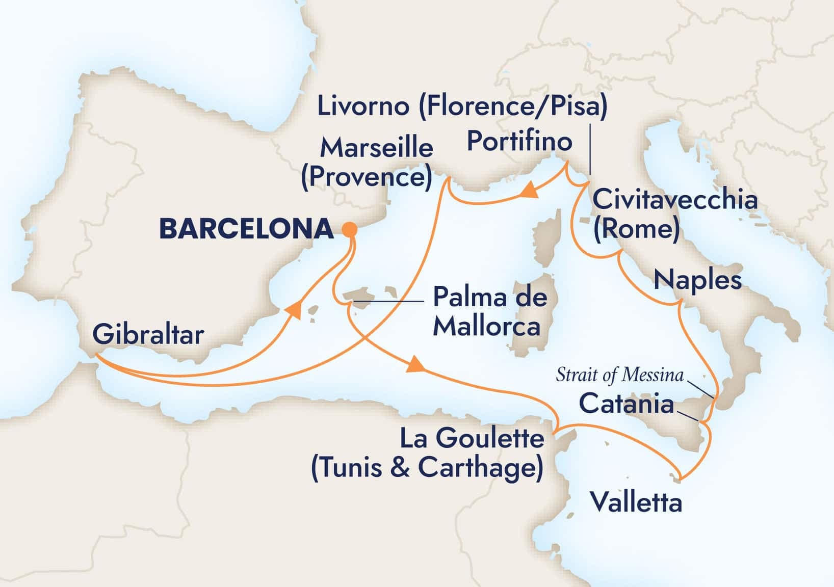 14 nights Mediterranean cruise on Nieuw Amsterdam
from ๐ช๐ธ Barcelona