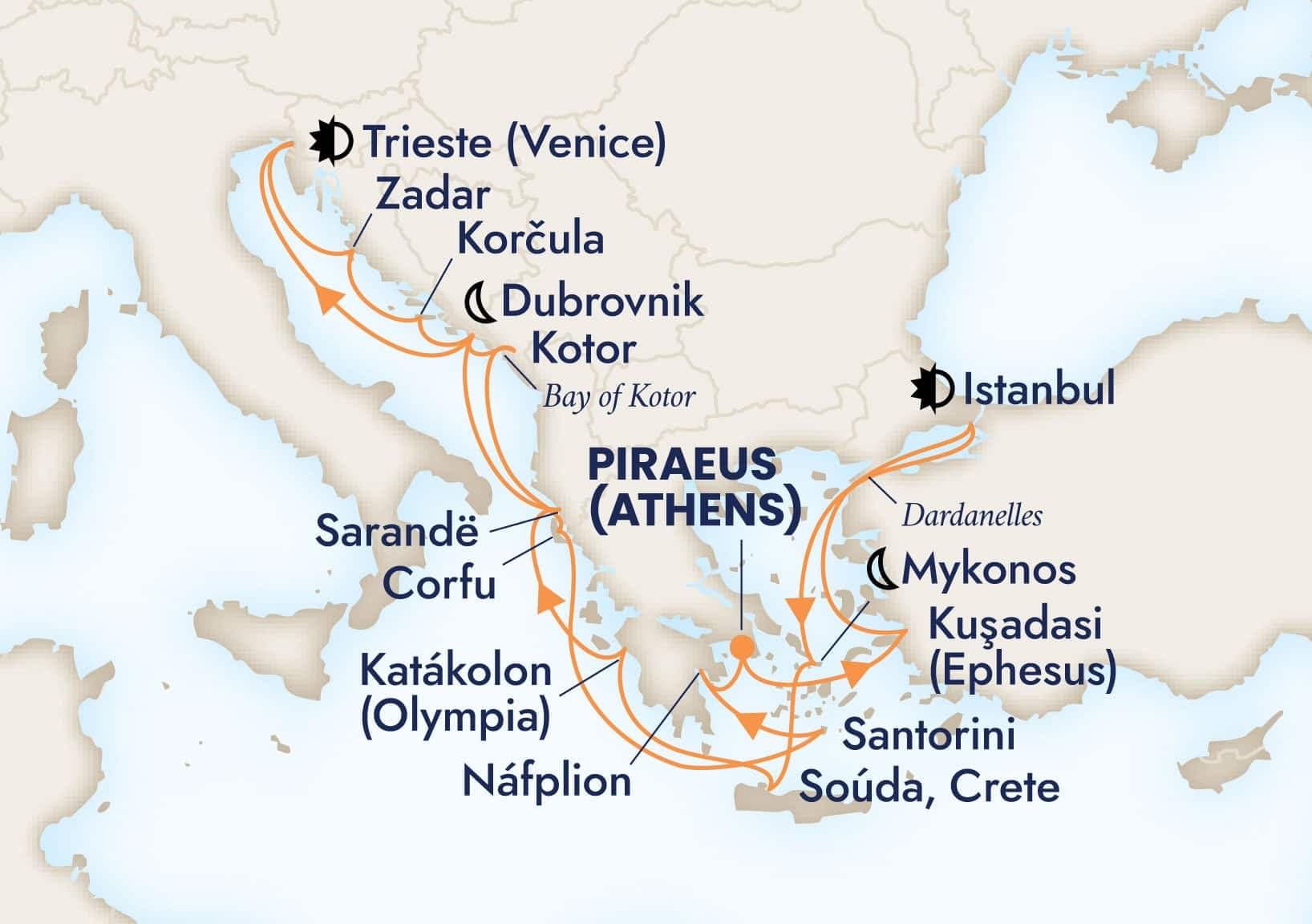 21 nights Mediterranean cruise on Nieuw Amsterdam
from ๐ฌ๐ท Athens