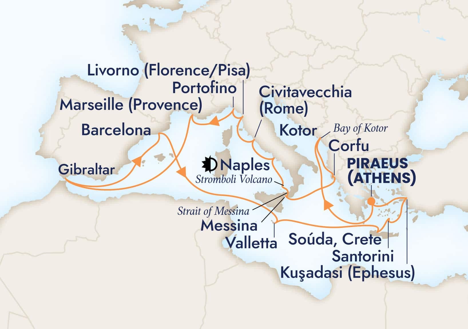 21 nights Mediterranean cruise on Nieuw Amsterdam
from ๐ฌ๐ท Athens