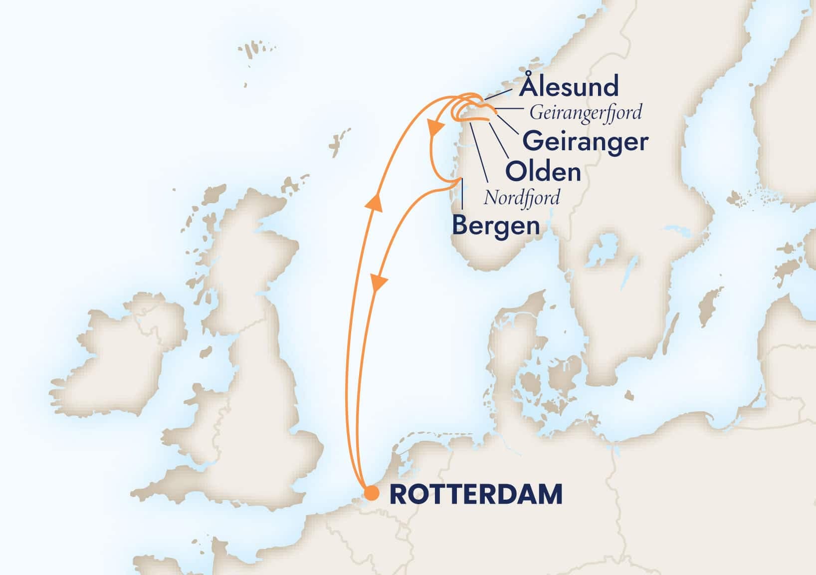 7 nights North European cruise on Rotterdam
from 🇳🇱 Rotterdam