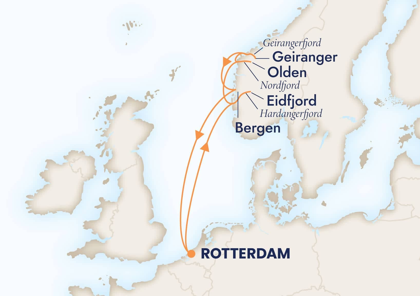 7 nights North European cruise on Rotterdam
from 🇳🇱 Rotterdam