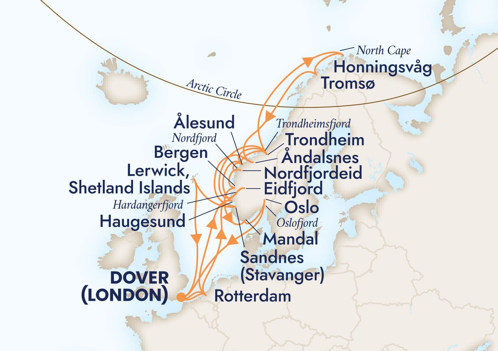 28 nights North European cruise on Nieuw Statendam
from ๐ฌ๐ง Dover