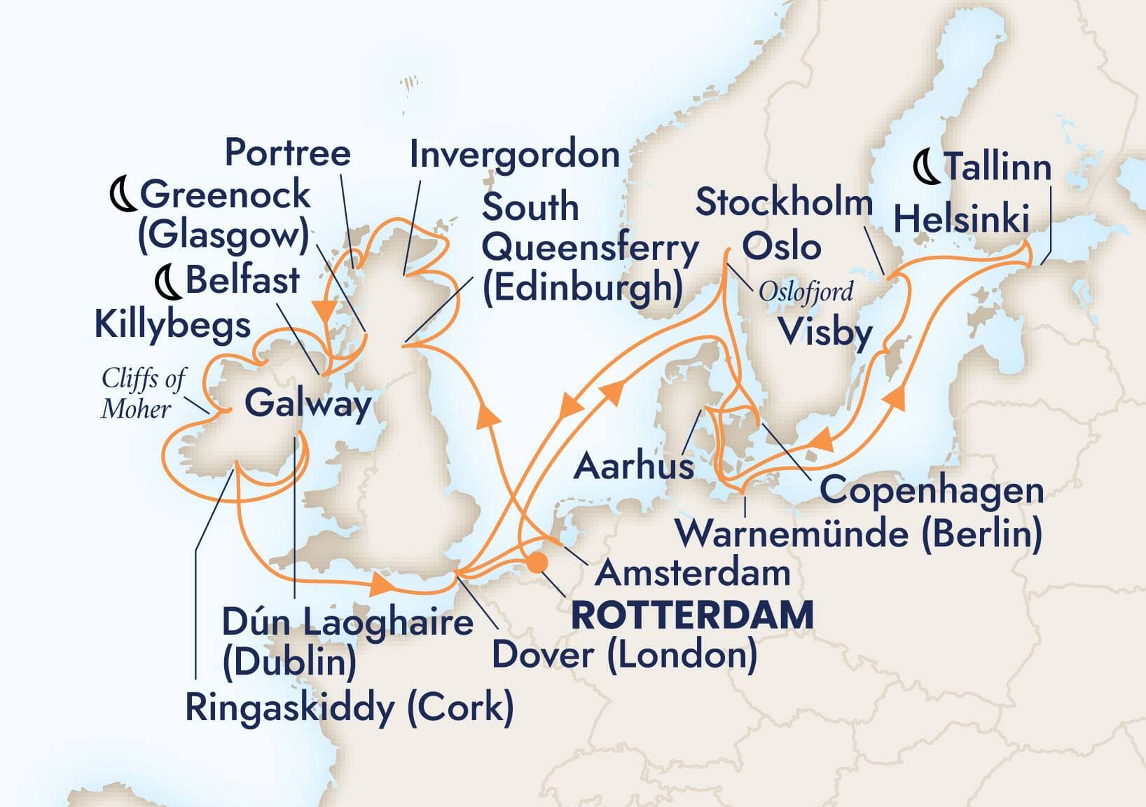 28 nights Mediterranean cruise on Nieuw Statendam
from ๐ณ๐ฑ Rotterdam