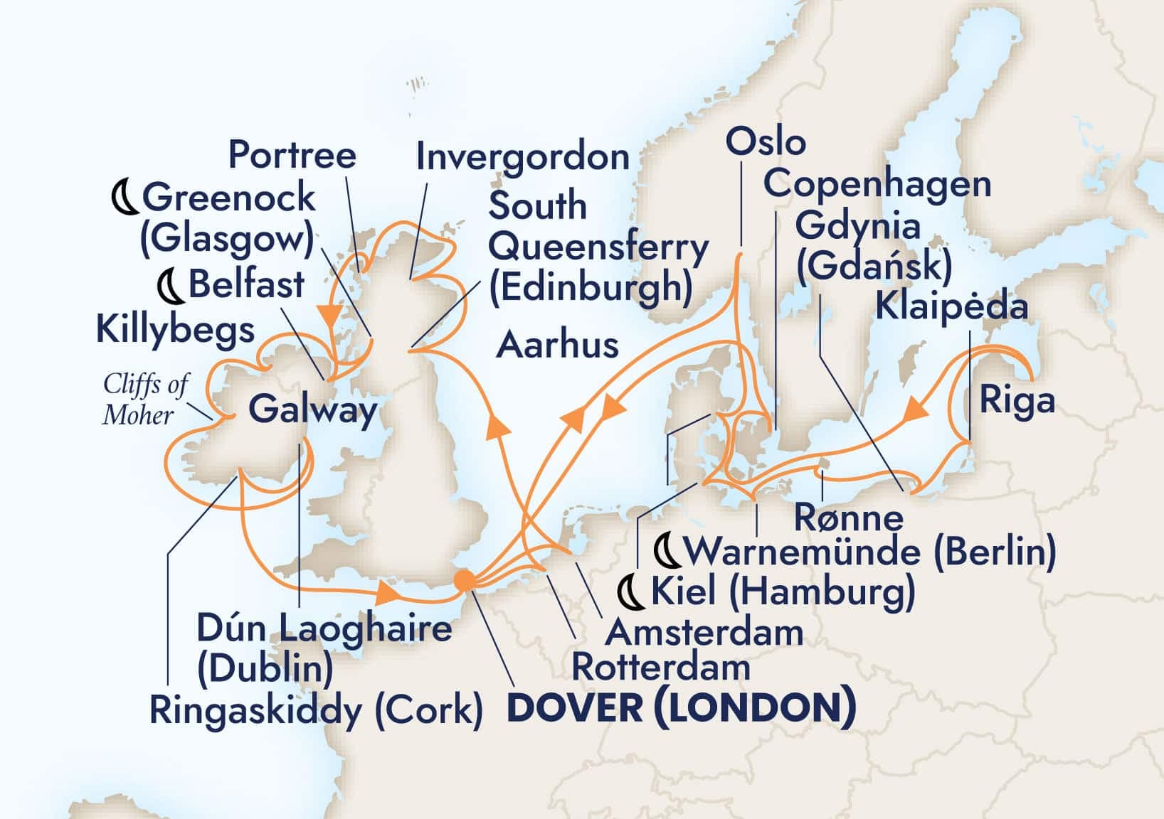 28 nights North European cruise on Nieuw Statendam
from ๐ฌ๐ง Dover