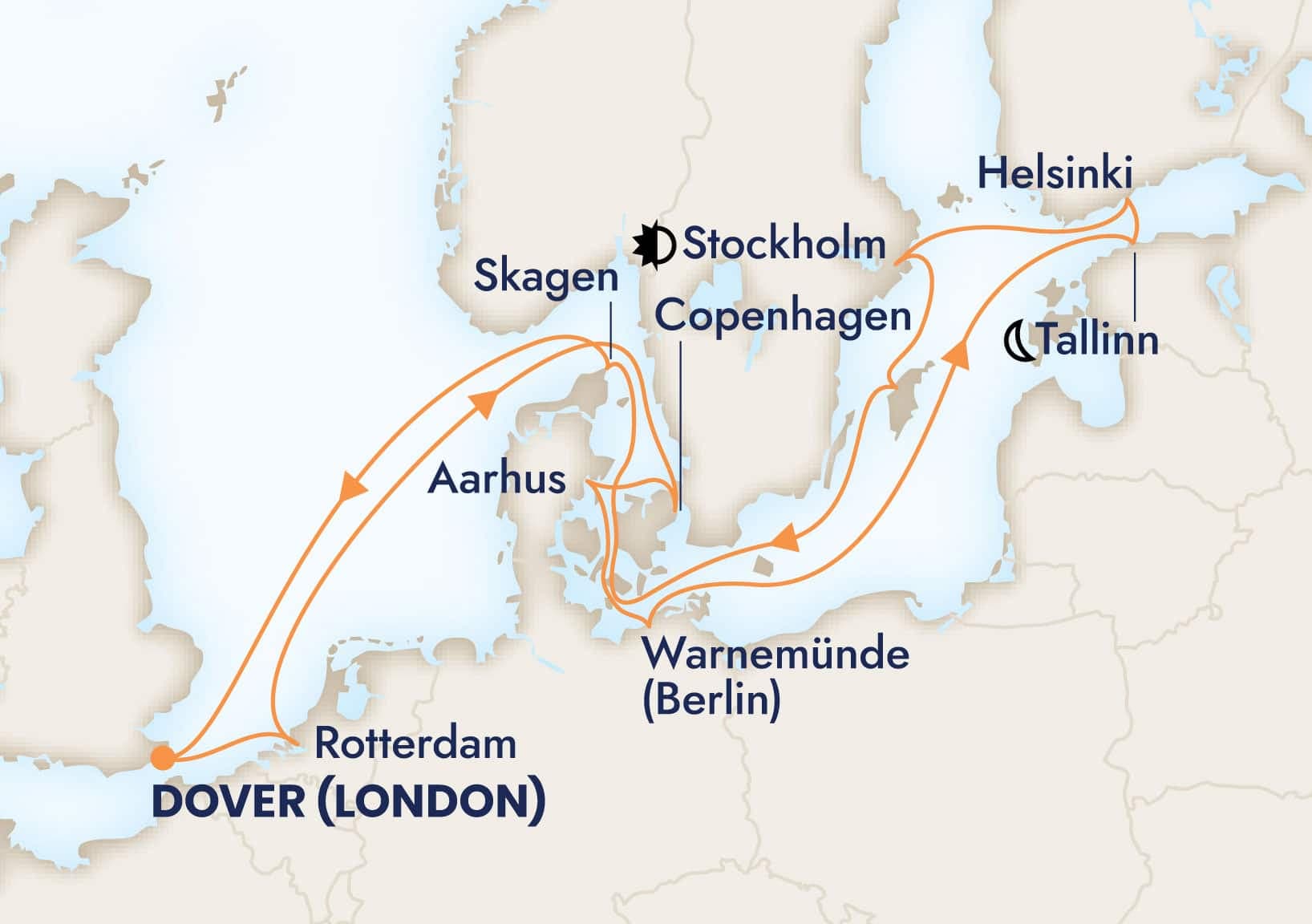 14 nights North European cruise on Nieuw Statendam
from ๐ฌ๐ง Dover