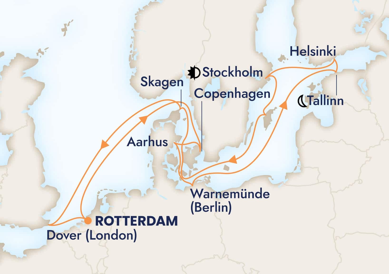 14 nights Mediterranean cruise on Nieuw Statendam
from ๐ณ๐ฑ Rotterdam