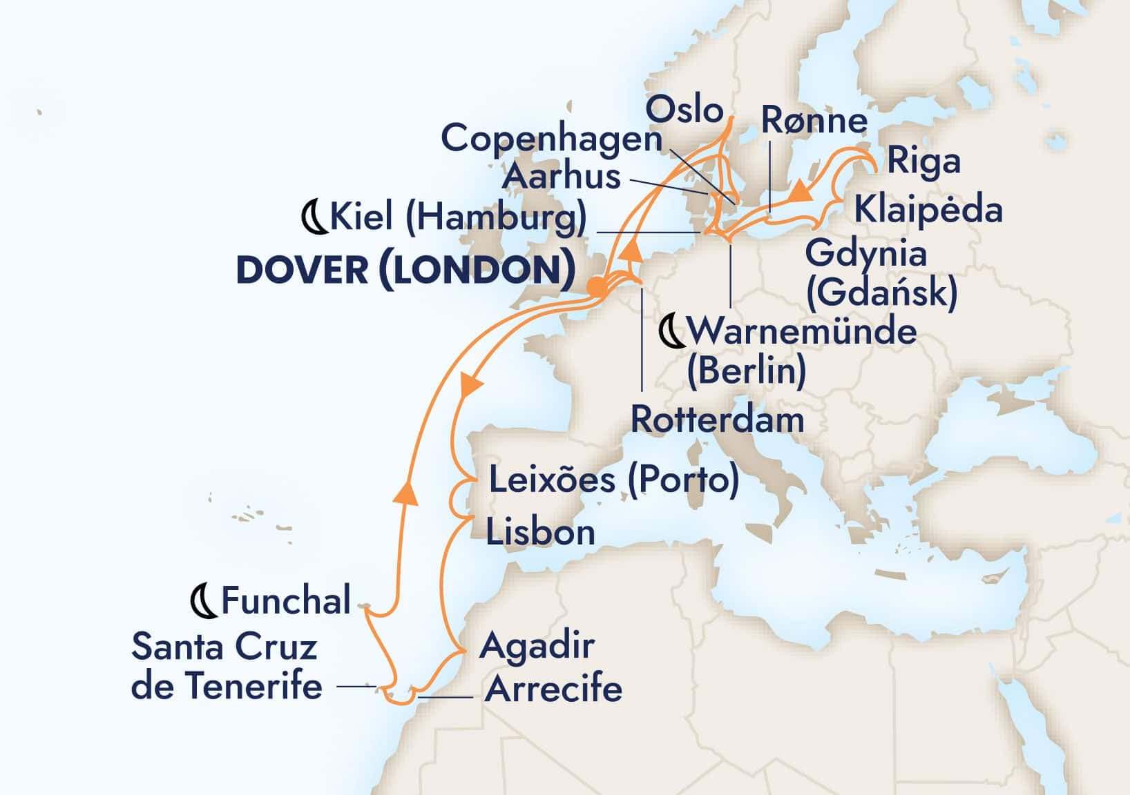 28 nights North European cruise on Nieuw Statendam
from ๐ฌ๐ง Dover