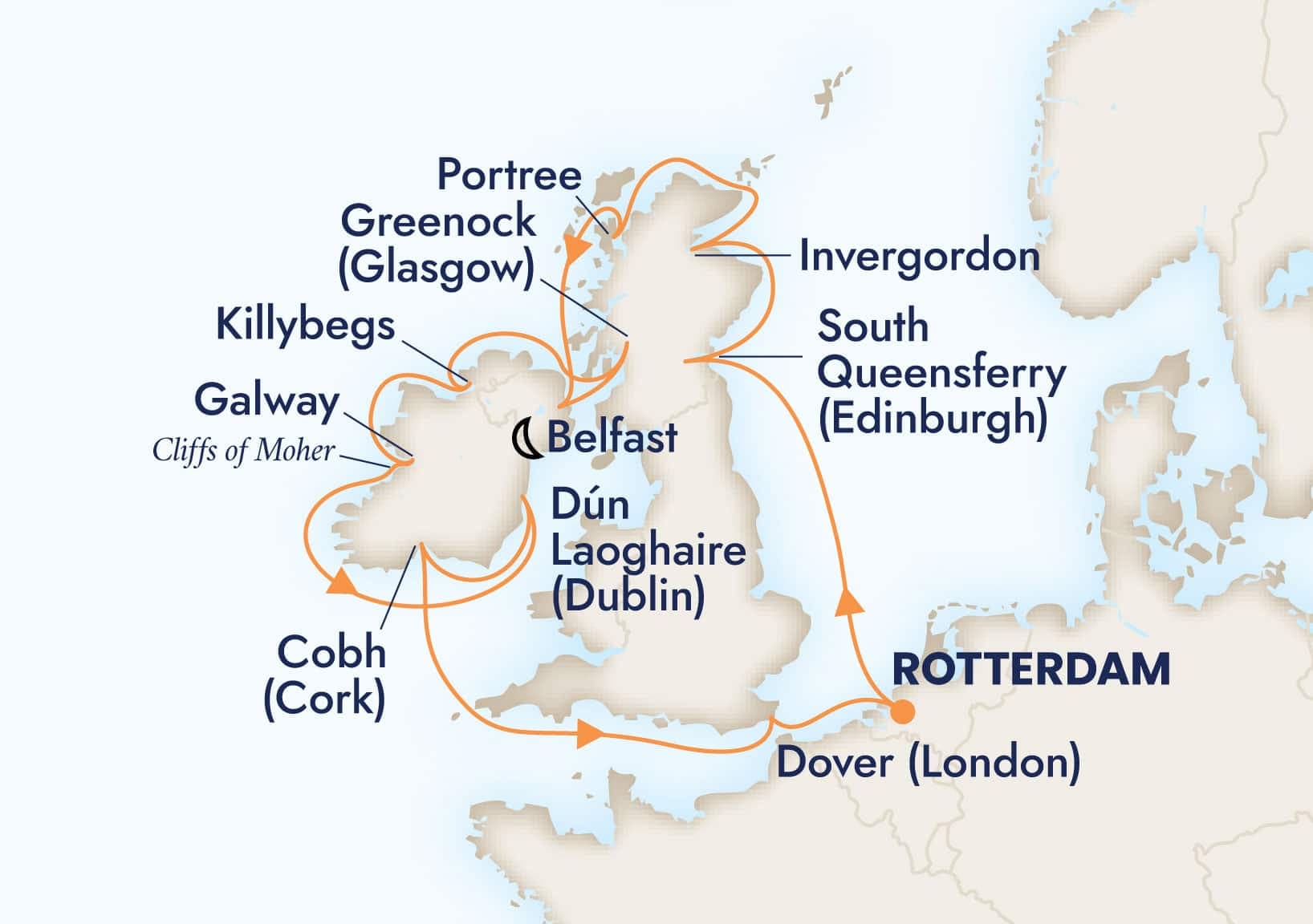 14 nights Mediterranean cruise on Nieuw Statendam
from ๐ณ๐ฑ Rotterdam