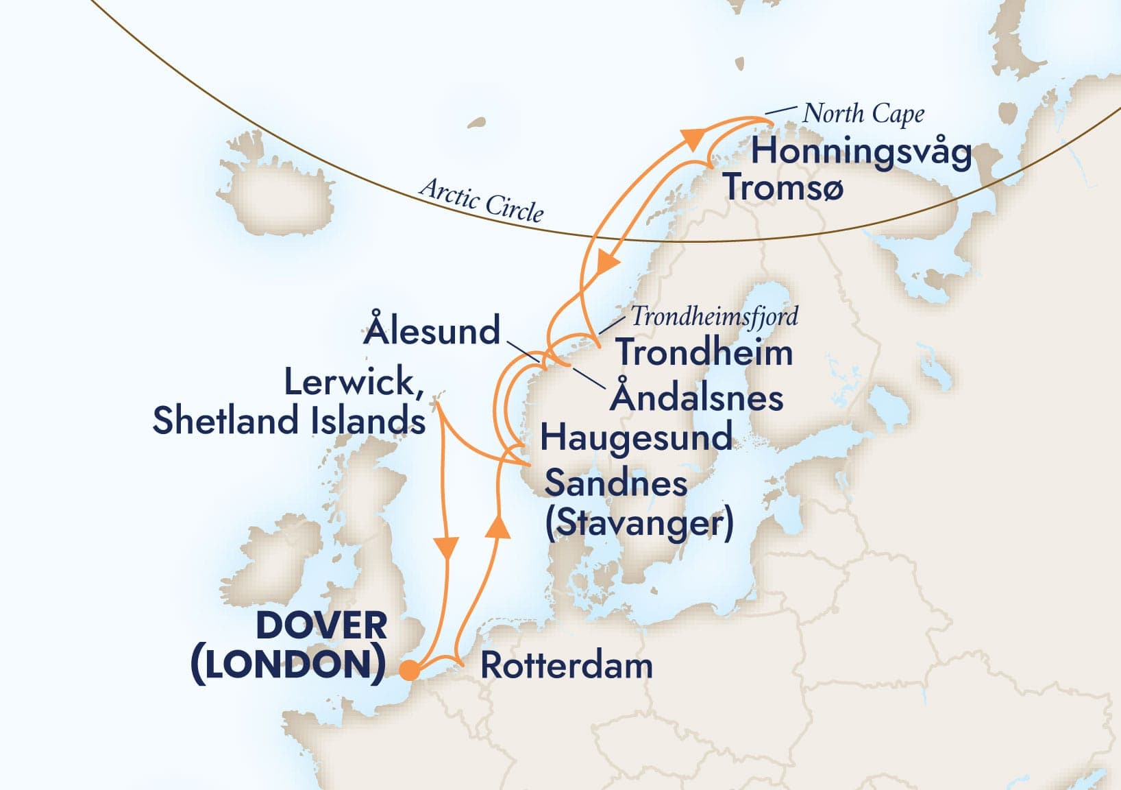 14 nights North European cruise on Nieuw Statendam
from ๐ฌ๐ง Dover