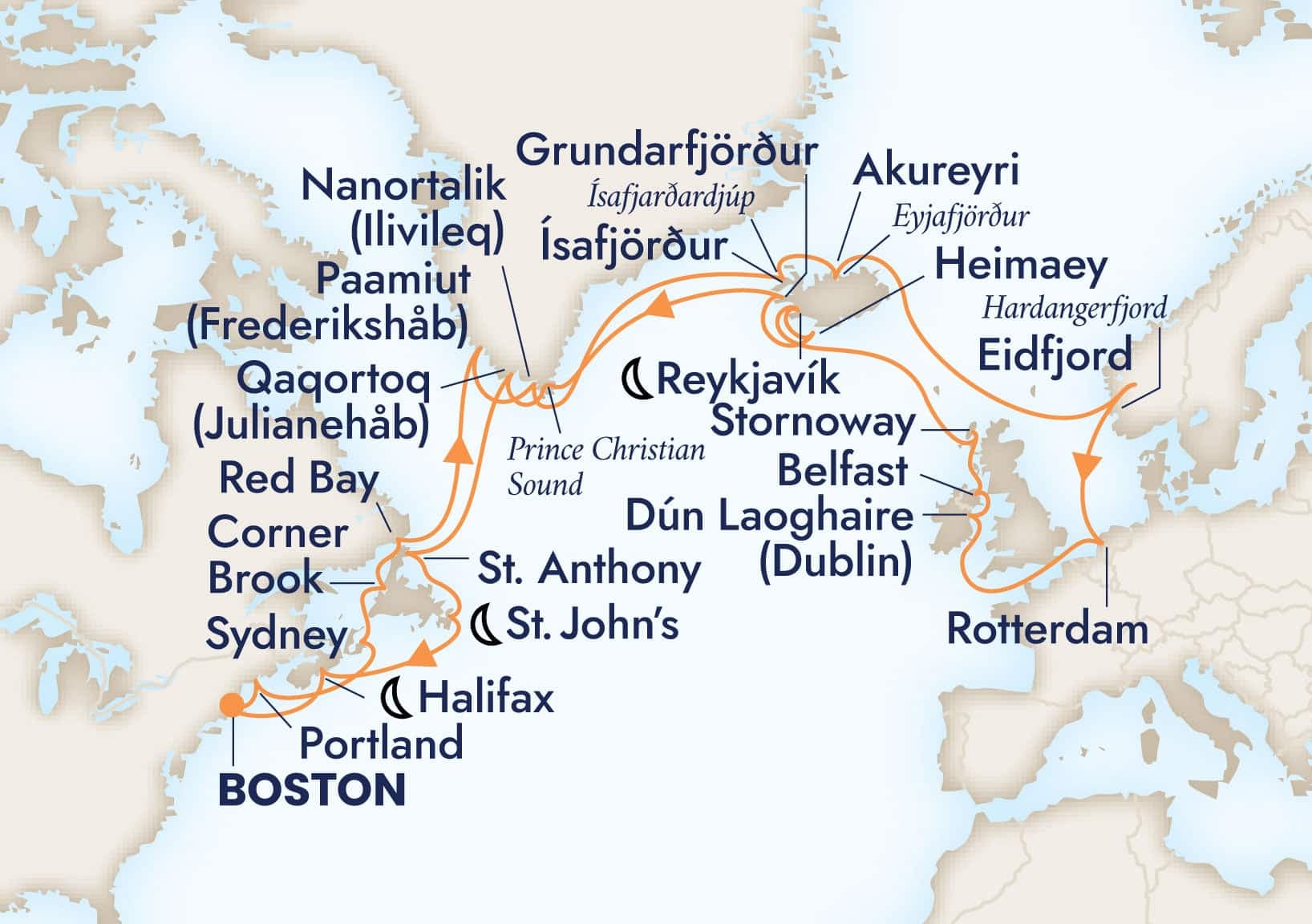 35 nights Mediterranean cruise on Volendam
from ๐บ๐ธ Boston