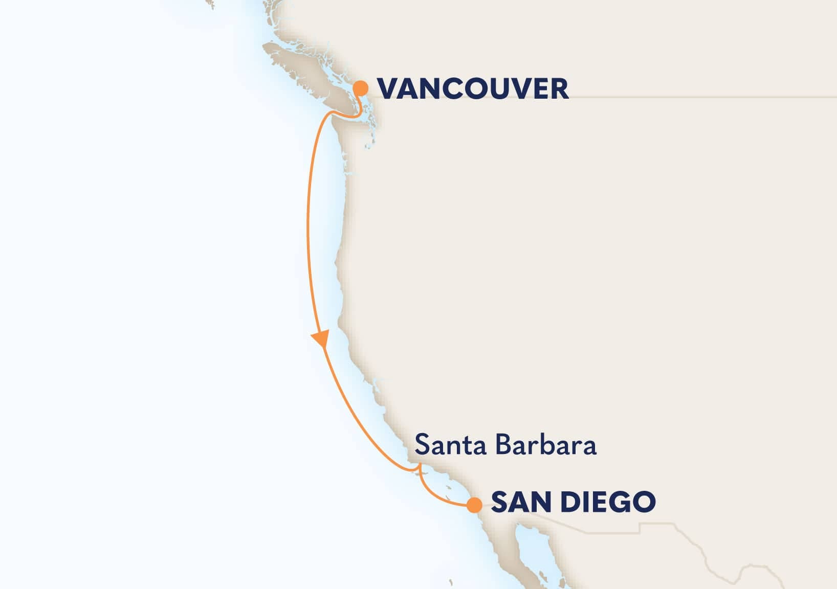 4 nights North west American cruise on Eurodam
from ๐จ๐ฆ Vancouver to ๐บ๐ธ San Diego