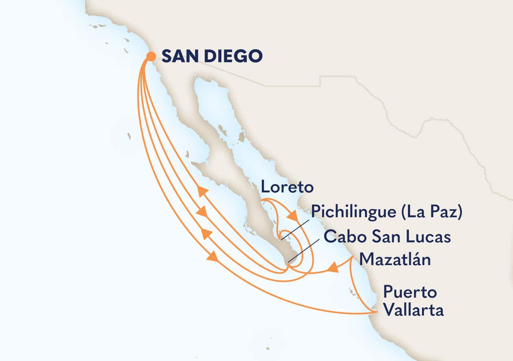 14 nights Mexican cruise on Koningsdam
from ๐บ๐ธ San Diego