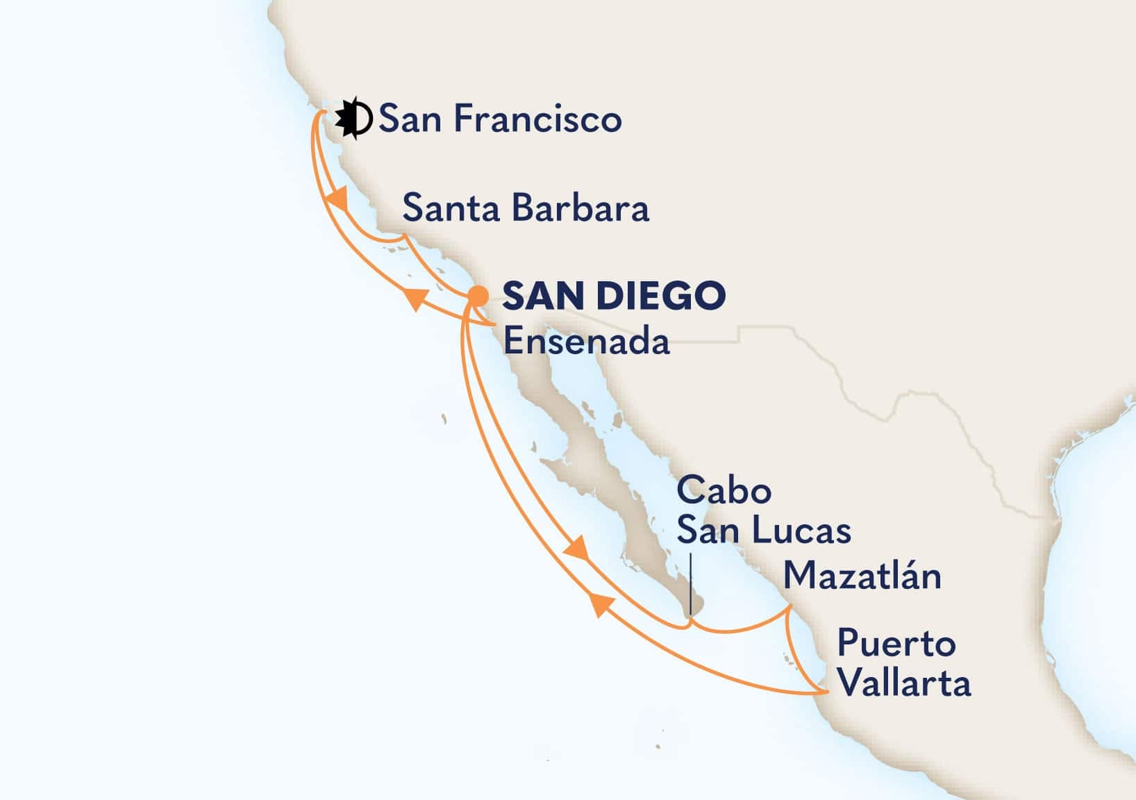 14 nights Mexican cruise on Koningsdam
from 🇺🇸 San Diego