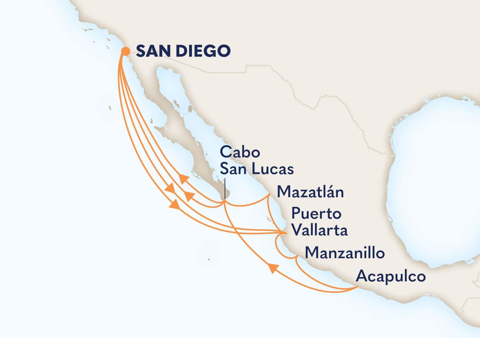 16 nights Mexican cruise on Koningsdam
from ๐บ๐ธ San Diego