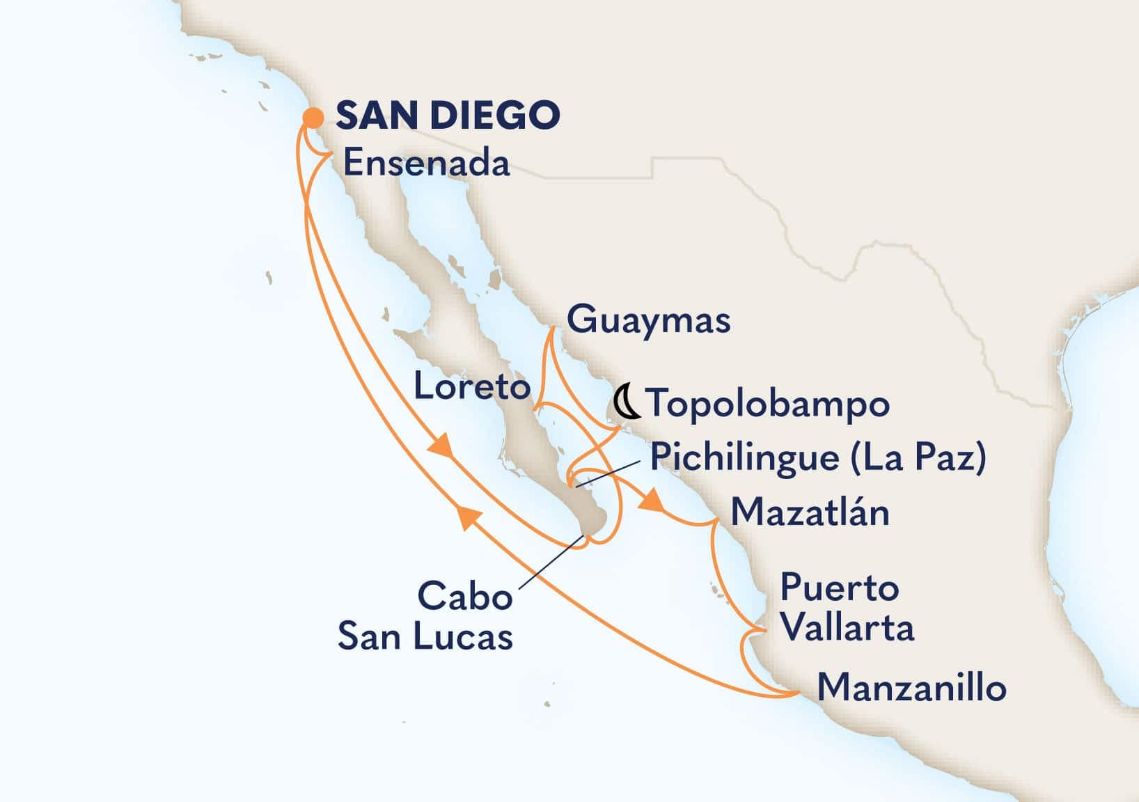 13 nights Mexican cruise on Zaandam
from ๐บ๐ธ San Diego
