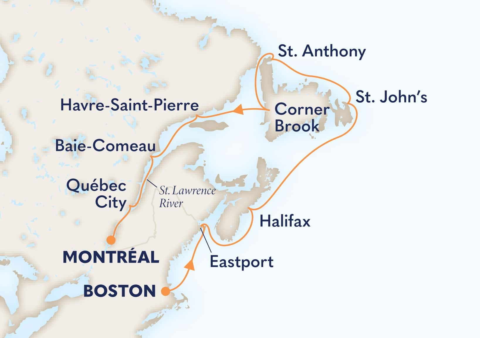 10 nights North East American cruise on Volendam
from ๐บ๐ธ Boston to Montreal, Quebec, Canada