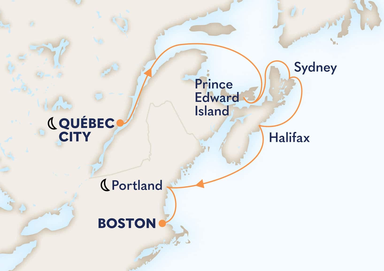 7 nights North East American cruise on Zuiderdam
from ๐จ๐ฆ Quebec to ๐บ๐ธ Boston