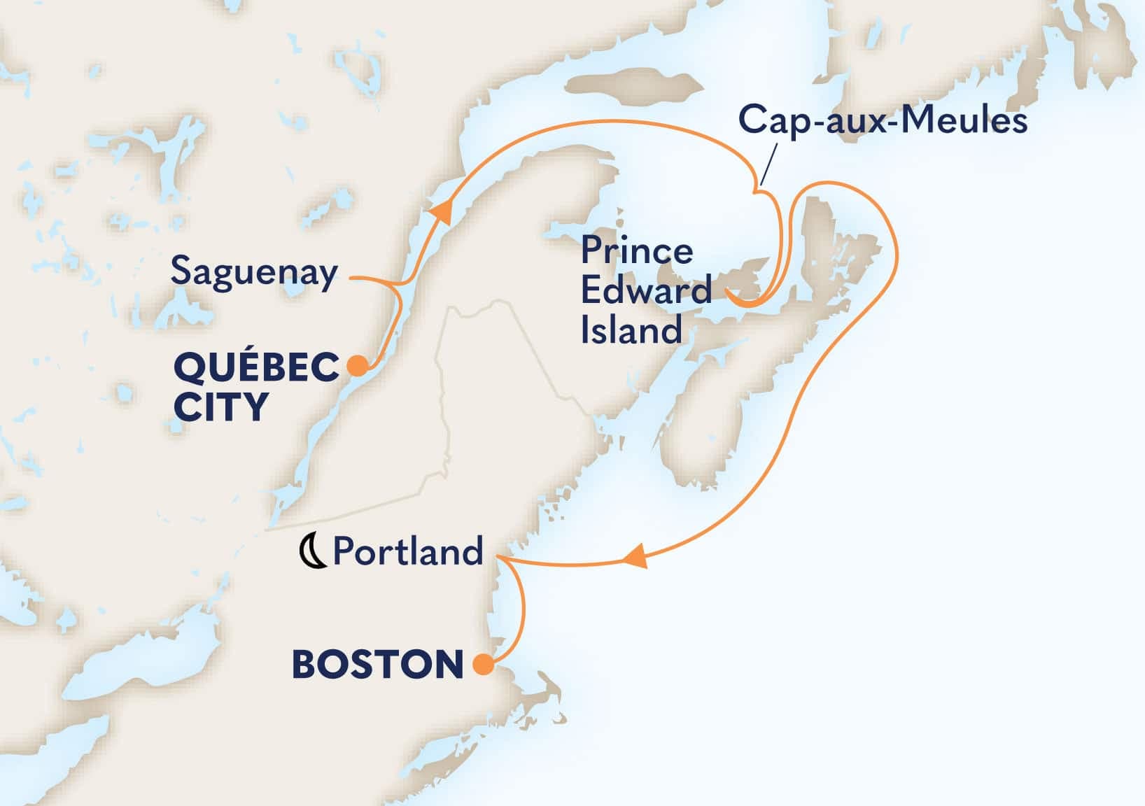 7 nights North East American cruise on Zuiderdam
from ๐จ๐ฆ Quebec to ๐บ๐ธ Boston
