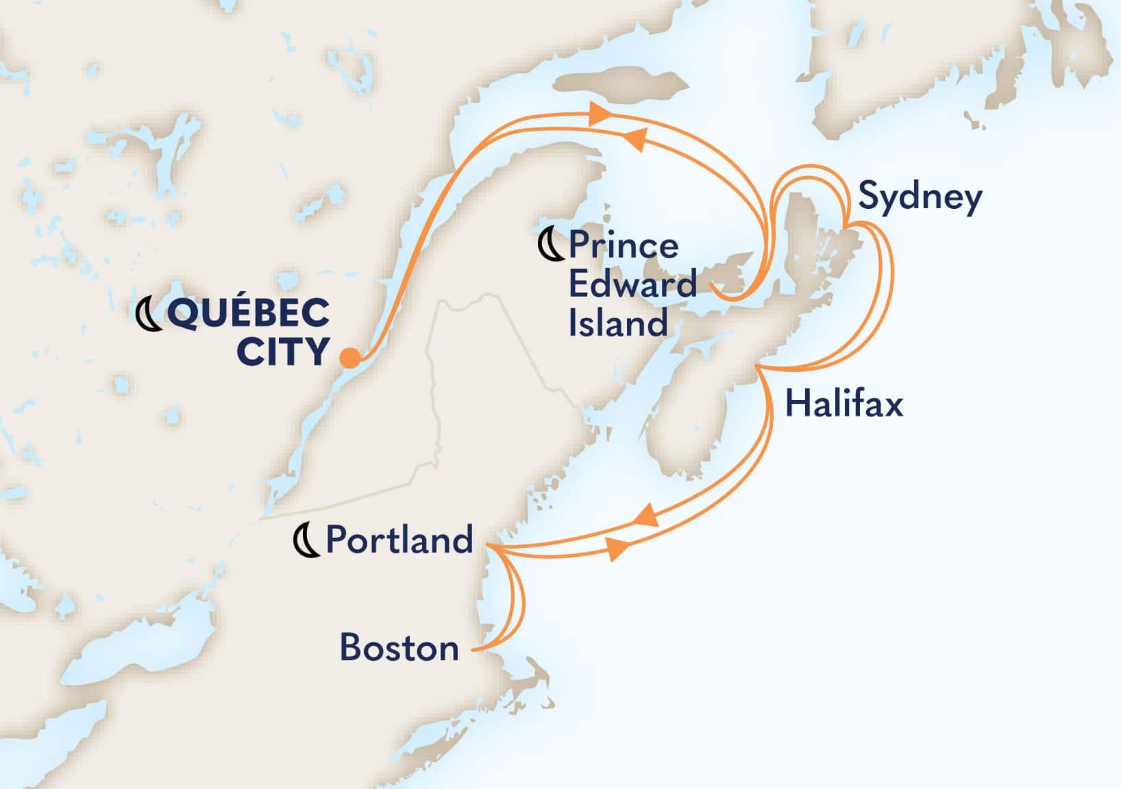 14 nights North East American cruise on Zuiderdam
from ๐จ๐ฆ Quebec