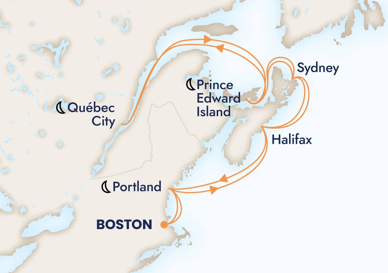 14 nights North East American cruise on Zuiderdam
from 🇺🇸 Boston