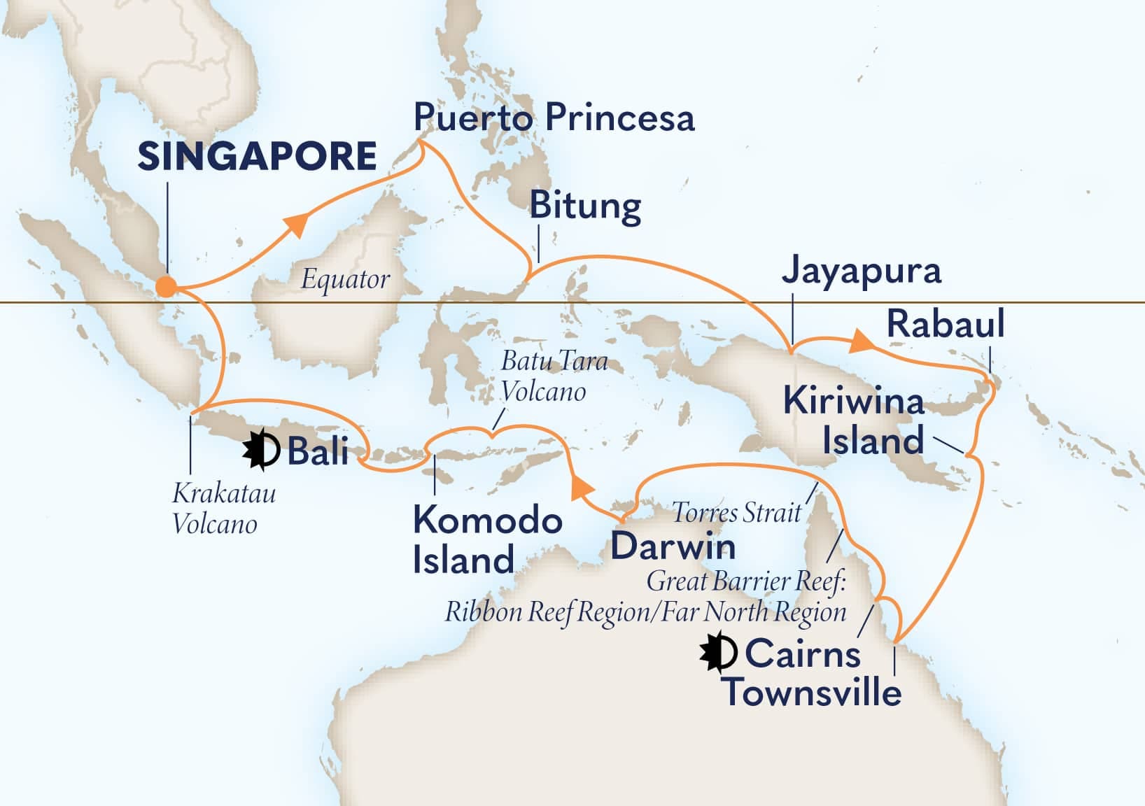 28 nights Asian cruise on Westerdam
from ๐ธ๐ฌ Singapore