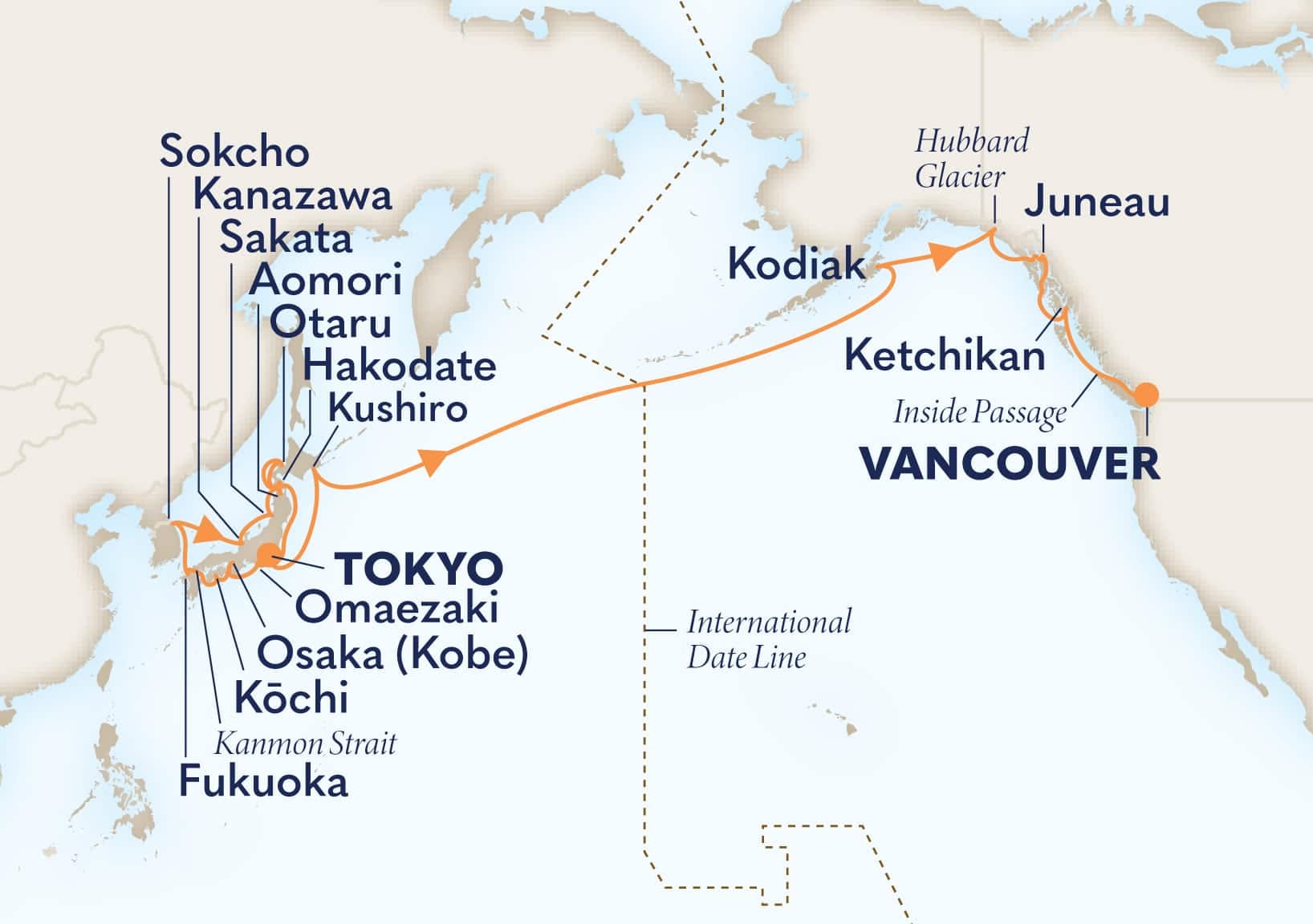 29 nights Asian cruise on Westerdam
from ๐ฏ๐ต Tokyo to ๐จ๐ฆ Vancouver