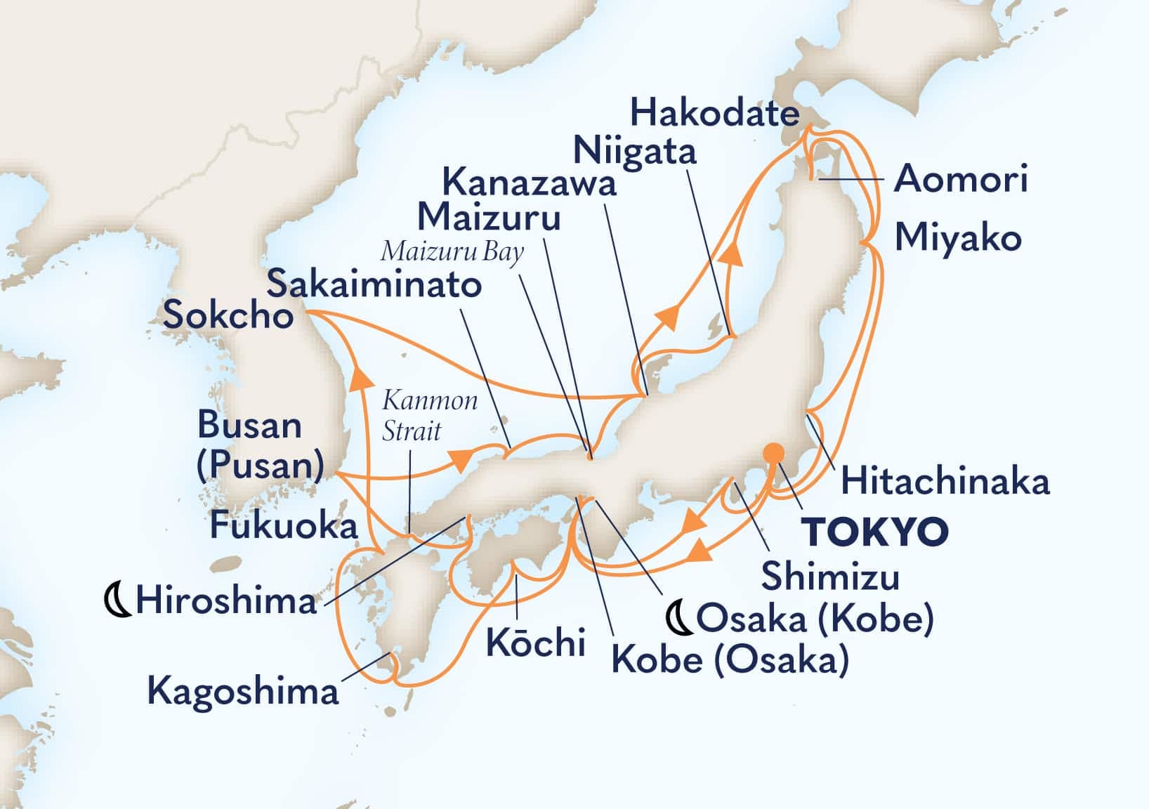 28 nights Asian cruise on Noordam
from ๐ฏ๐ต Tokyo