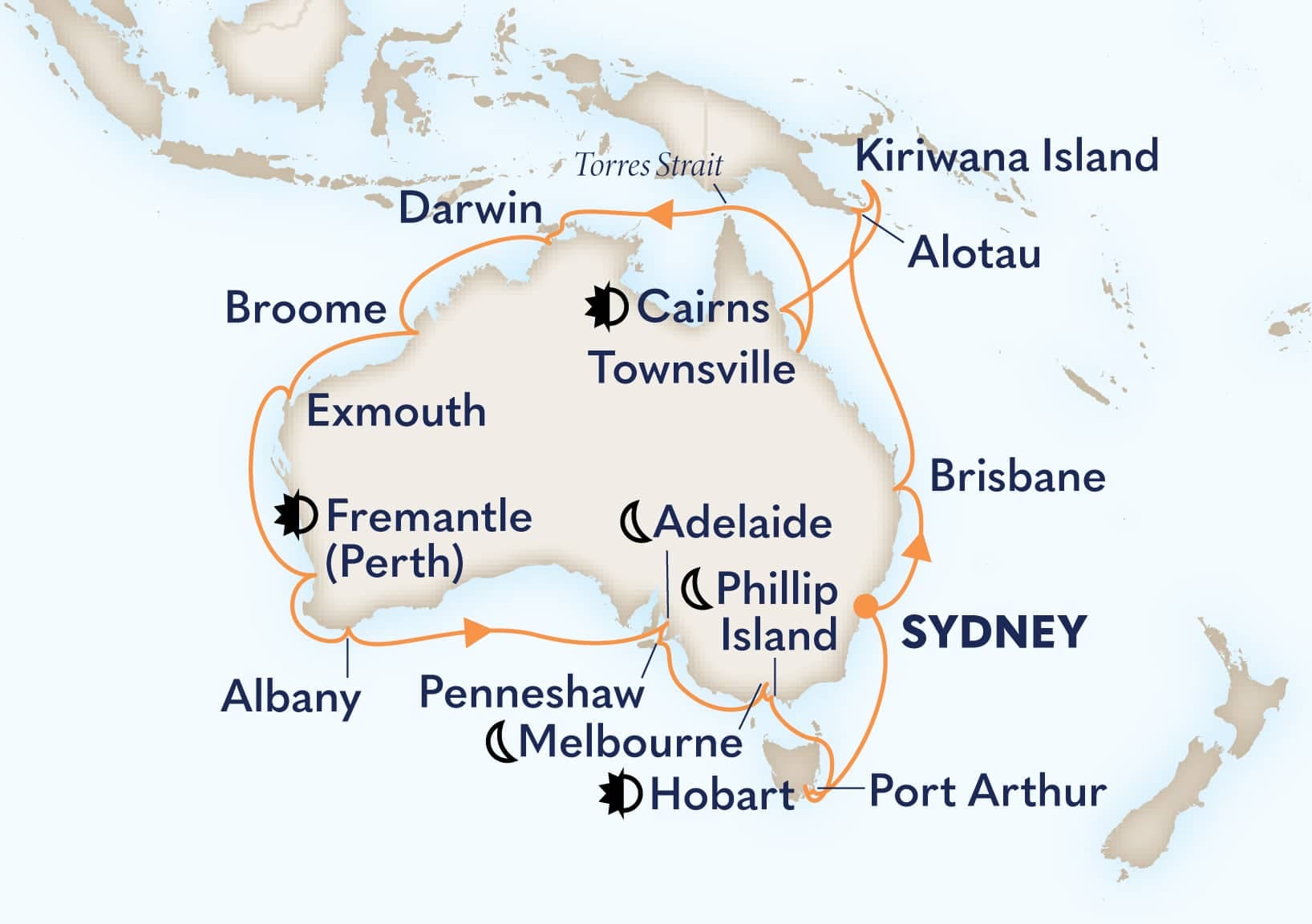 35 nights Australian cruise on Noordam
from ๐ฆ๐บ Sydney