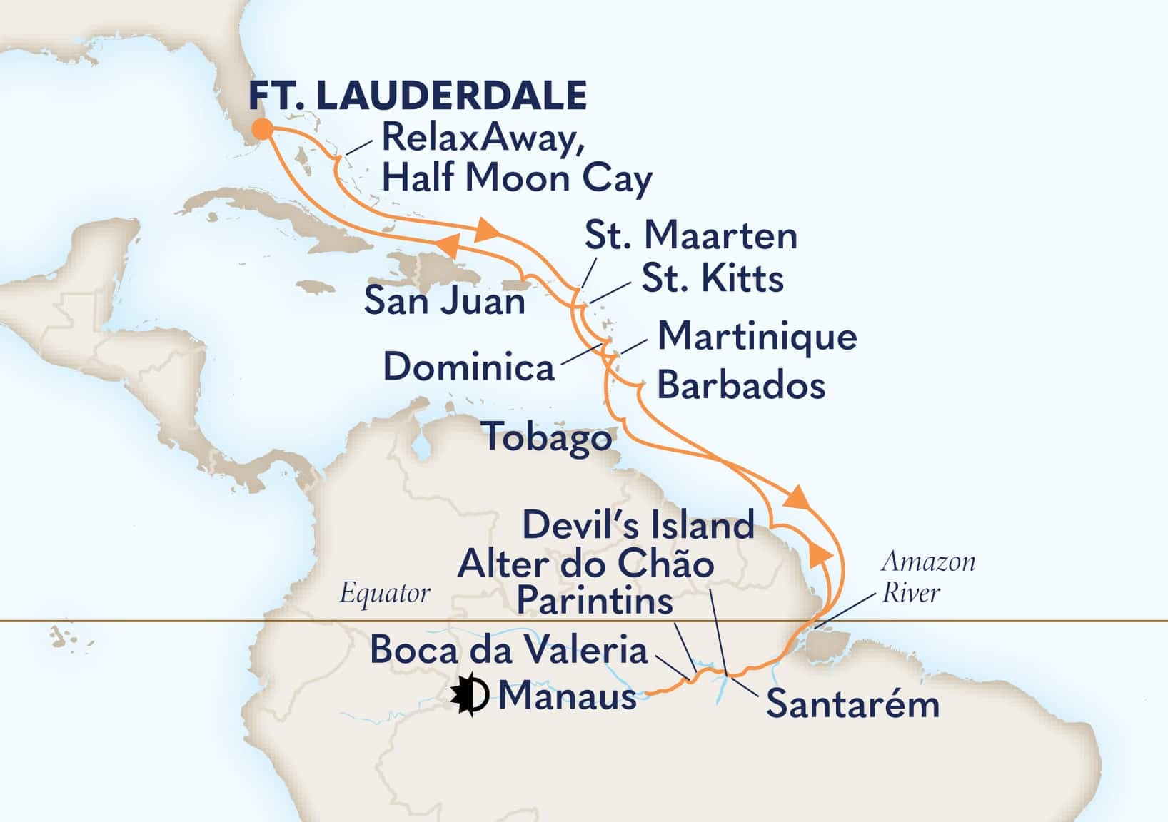 28 nights South American cruise on Zuiderdam
from ๐บ๐ธ Fort Lauderdale
