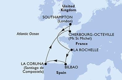 7 nights North European cruise on MSC Virtuosa
from 🇬🇧 Southampton