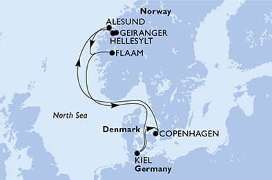 7 nights North European cruise on MSC Euribia
from 🇩🇰 Copenhagen