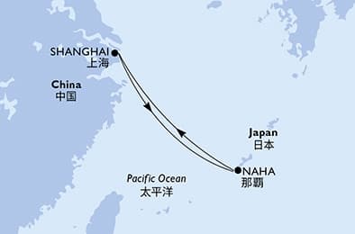 4 nights Asian cruise on MSC Bellissima
from 🇨🇳 Shanghai