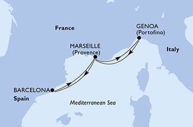 4 nights Extraordinary cruise on MSC World Europa
from 🇮🇹 Genova