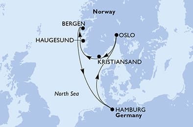 7 nights North European cruise on MSC Preziosa
from 🇩🇪 Hamburg