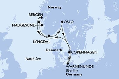 7 nights North European cruise on MSC Magnifica
from 🇩🇰 Copenhagen