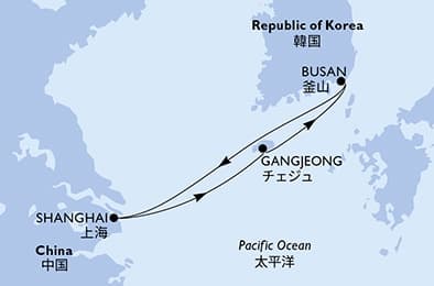 4 nights cruise on MSC Bellissima
from 🇰🇷 Busan