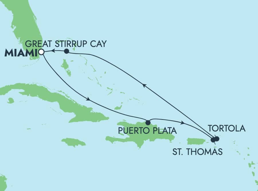 7 nights Caribbean cruise on Norwegian Luna
from ๐บ๐ธ Miami
