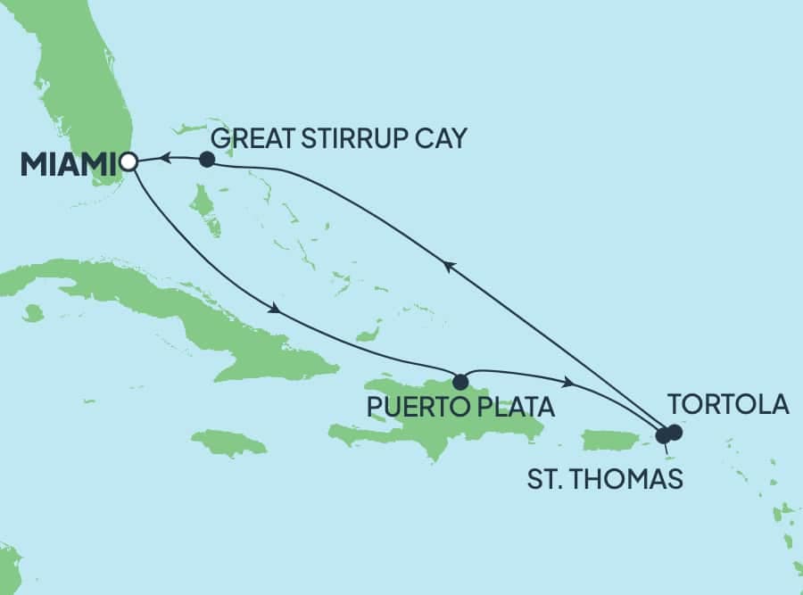 7 nights Caribbean cruise on Norwegian Aqua
from ๐บ๐ธ Miami