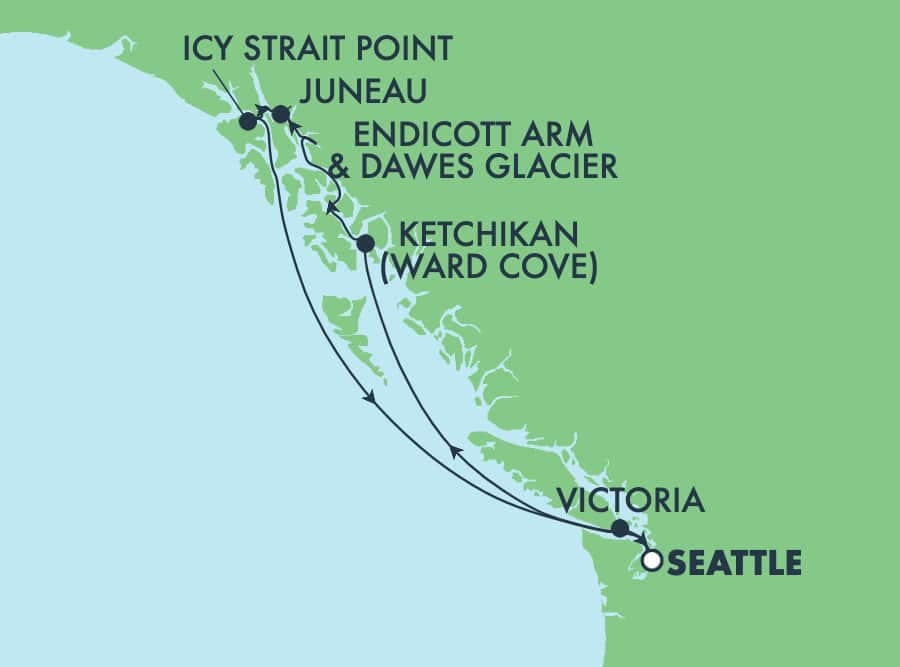7 nights Alaskan cruise on Norwegian Bliss
from ๐บ๐ธ Seattle