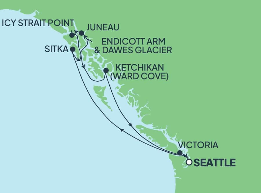 7 nights Alaskan cruise on Norwegian Bliss
from ๐บ๐ธ Seattle