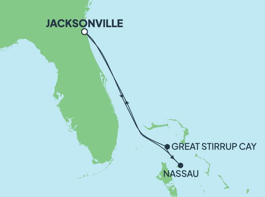 5 nights Bahamas cruise on Norwegian Dawn
from ๐บ๐ธ Jacksonville