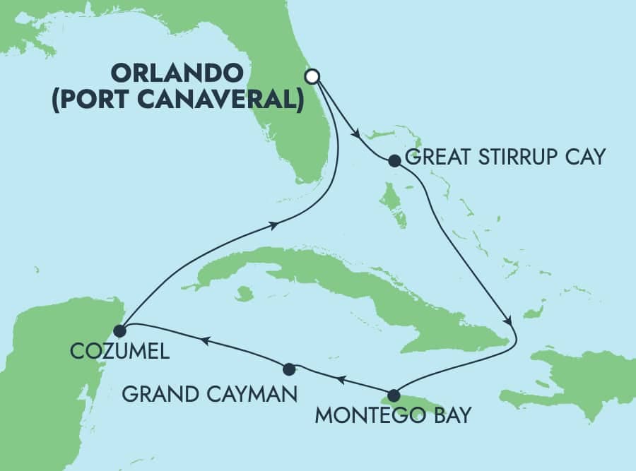 7 nights Caribbean cruise on Norwegian Epic
from ๐บ๐ธ Cape Canaveral