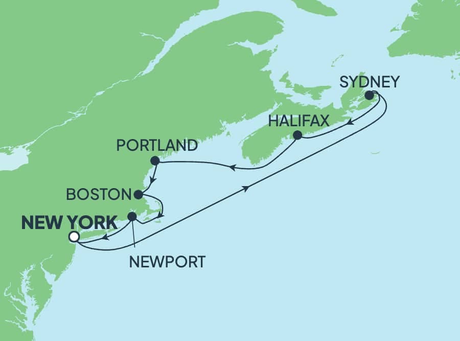 7 nights North East American cruise on Norwegian Escape
from ๐บ๐ธ New York