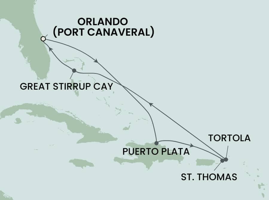 7 nights Caribbean cruise on Norwegian Escape
from ๐บ๐ธ Cape Canaveral