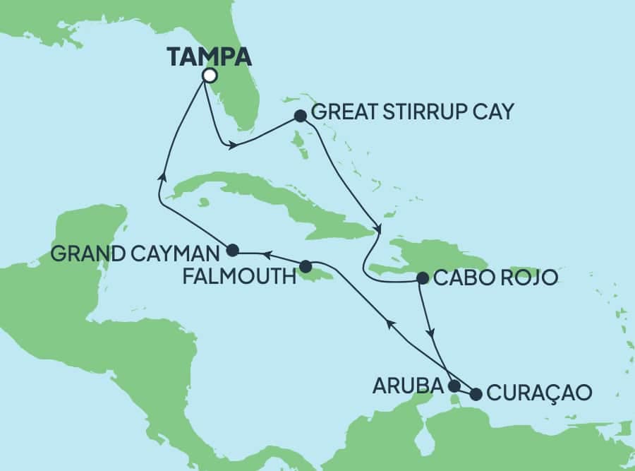 11 nights Caribbean cruise on Norwegian Gem
from ๐บ๐ธ Tampa