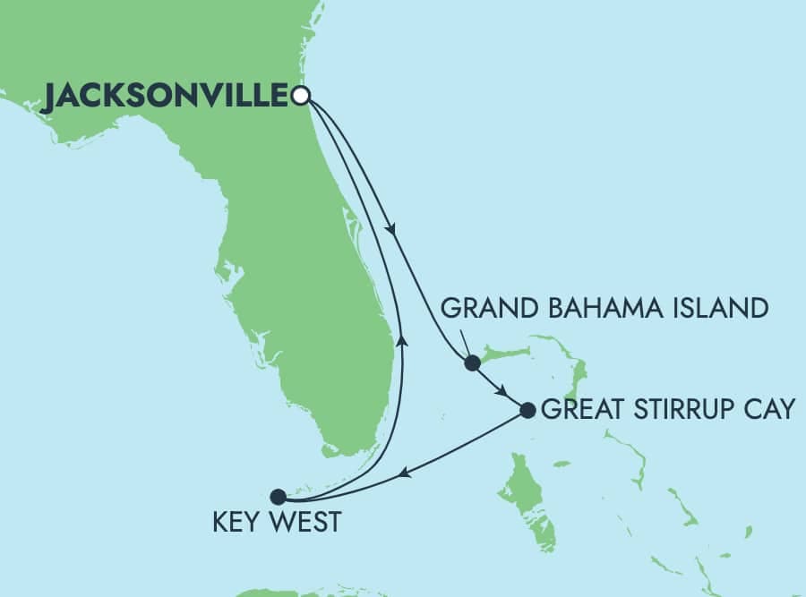 5 nights Bahamas cruise on Norwegian Dawn
from ๐บ๐ธ Jacksonville