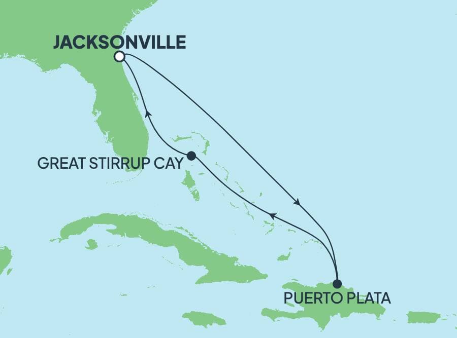 7 nights Caribbean cruise on Norwegian Gem
from ๐บ๐ธ Jacksonville