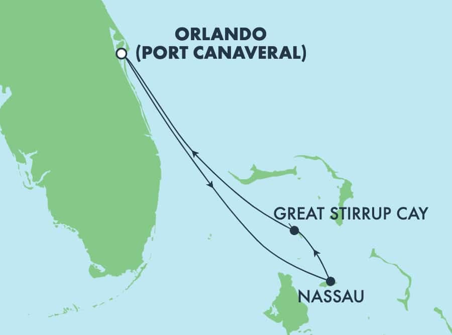 3 nights Bahamas cruise on Norwegian Escape
from ๐บ๐ธ Cape Canaveral