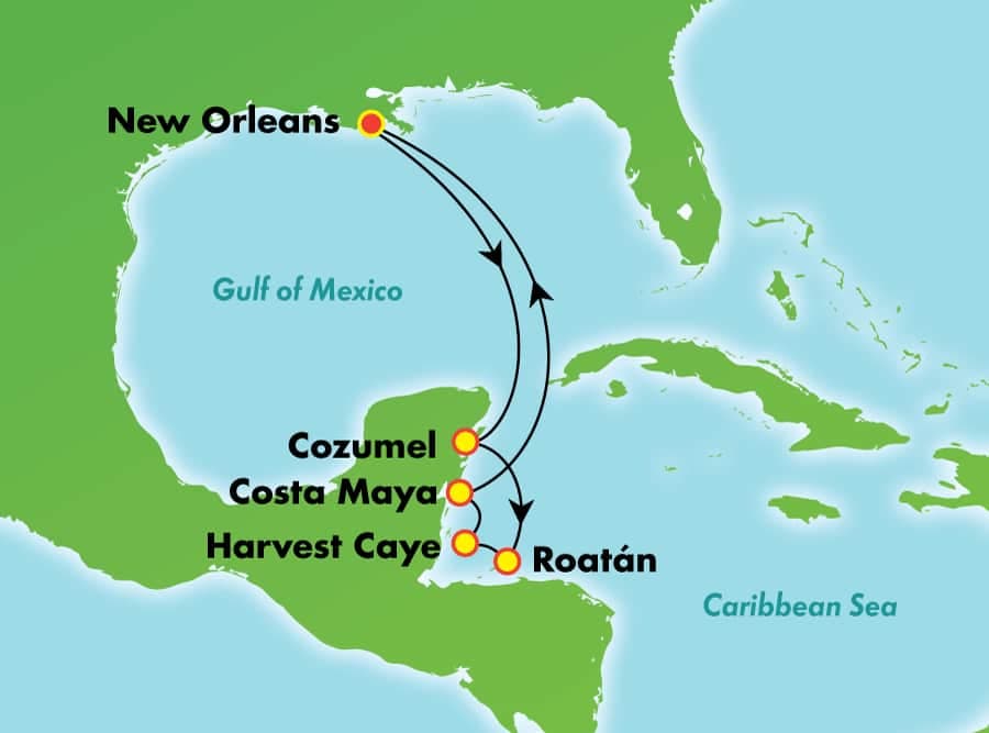 7 nights Caribbean cruise on Norwegian Getaway
from ๐บ๐ธ New Orleans