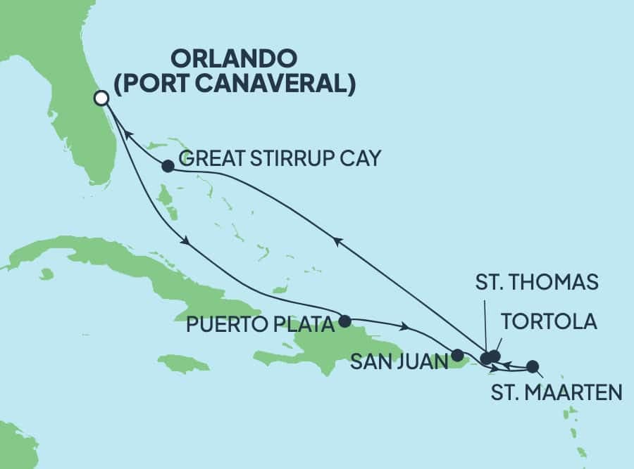 9 nights Caribbean cruise on Norwegian Getaway
from ๐บ๐ธ Cape Canaveral